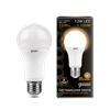 102502112 Gauss Black LED A60 globe 12W E27 3000K Лампа светодиодная "груша" (уп.10шт.) 102502112 - фото 607851