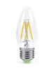 LED-СВЕЧА-PREMIUM 5Вт 160-260В Е27 3000К 450Лм Лампа светодиодная прозрачная (уп.10/50шт.) ASD 4690612003269 - фото 607973