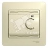 GSL000238 Glossa Термостат электронный теплого пола, от +5 до +50°C, 10A, бежевый, в сборе (уп.2шт.) Schneider Electric GSL000238 - фото 608117