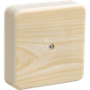 UKO10-100-100-029-K34 КМ41219-04 Коробка распаячная для о/п 100х100х29мм сосна, 6 клемм 6мм² (уп.42шт.) IEK® UKO10-100-100-029-K34 - фото 608274