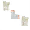 SC21ULESB Ecola LED strip connector комплект L гибкая соед. плата + 2 зажимных разъема 2-х конт. 10mm (уп.400шт.) SC21ULESB - фото 608495