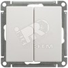 VS610-256-1-86 Wessen 59 Механизм двухклавишного переключателя (сх.6+6), белый (уп.10шт.) Schneider Electric VS610-256-1-86 - фото 608827