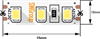 009237 SWG2120-12-12-WW-M Лента светодиодная со скотчем 3М стандарт 2835, 120LED/м, 12Вт/м, 12В , IP20, Цвет: Теплый белый, катушка 5м. SWG 009237 - фото 609034