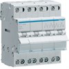 SFT440 Переключатель I-0-II, 4P, Ie=40A, общие точки сверху, ширина 4M HAGER (Германия) SFT440 - фото 609081