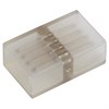 LS-connector-220-5050 Соединительный коннектор для ленты на 220V, с чипом 5050 (уп.5/2500шт.) ЭРА LS-connector-220-5050 - фото 609160