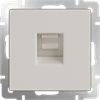 W1181003/WL03-RJ-45-ivory/WL04-RJ-45-ivory Розетка компьютерная RJ-45 слоновая кость (уп.5шт.) Werkel™ a051467-1 - фото 609192