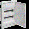 VU24AT Volta Щиток для сплошных стен, IP30, 2x12М, DIN43871, глубина уст. 90мм, RAL9010 HAGER (Германия) VU24AT - фото 609285