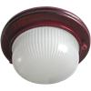 TP53R3ECA Ecola GX53 LED НБО-03-60-031 Cветильник накладной Круг дерево Вишня 1*GX53, IP65, матовый (уп.8шт.) TP53R3ECA - фото 609354