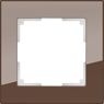 WL01-Frame-01 Favorit Рамка на 1 пост, мокко (уп.5шт.) Werkel™ a031792-1 - фото 609398
