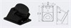 SQ0612-0009 Розетка настенная с загл. наклон. каучук 3Р+РЕ 32А 380В IP44 (уп.8шт.) TDM SQ0612-0009 - фото 609610