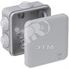 IMT35092 Коробка распределительная 85х85х40мм IP55 серая (уп.72шт.) Schneider Electric IMT35092 - фото 609663