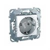 MGU5.036.18ZD Unica Механизм розетки 1 гнездо с заземлением, белая (уп.10шт.) Schneider Electric MGU5.036.18ZD - фото 609874