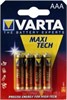 4703.101.404 Max-Tech LR03/286 BL4 Элемент питания (блистер 4шт.) (уп.40/200шт.) Varta 4703.101.404 - фото 609919