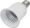 A4T14WEAY Ecola base Переходник с цоколя E14 на E27 белый (уп.12/600шт.) A4T14WEAY - фото 609985