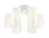 AK4031/6 WH белый 96W D600*290 (ПДУ РАДИО 2.4) Потолочная светодиодная люстра с пультом Ambrella Light AK4031/6 WH белый - фото 610004