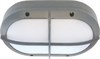 Ecola GX53 LED B4148S светильник накладной IP65 матовый Овал с решеткой Серый FS53LSECS FS53LSECS - фото 610083