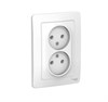 BLNRS000021 Blanca Розетка 2 гнезда без заземления, белая (уп.6шт.) Systeme Electric (Россия) BLNRS000021 - фото 610136
