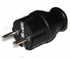 BEM 11-101 Econom Вилка кабельная каучуковая 220В 16А с з/к, IP44, чёрная ВЫВЕДЕНА ИЗ АССОРТИМЕНТА BEM 11-101 - фото 610137