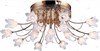 A8323PL-10-6GO Люстра потолочная G4+LED+пульт ДУ Arte Lamp Zarina золото белый A8323PL-10-6GO - фото 610249