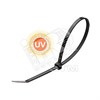 49409 Fortisflex Стяжка (хомут) КСС 3х200мм нейлон, черная (уп.100шт.) КВТ (Россия) 49409 - фото 610333