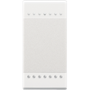 N4004N LivingLight Переключатель промежуточный с механическими клеммами, размер 1 модуль, цвет белый Bticino (Legrand) N4004N - фото 610377
