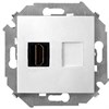 1591407-030 Розетка HDMI белая (уп.15шт.) Simon Electric 1591407-030 - фото 610427