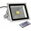 LFL-20-RGB С09 прожектор серый светодиодный с пультом ДУ,20Вт, 230В, RGB, 6500К COB Camelion  LFL-20-RGB С09 - фото 610469
