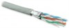 UFTP4-C6-S23-IN-LSZH-GY-500 Кабель витая пара, экранир. U/FTP, кат. 6, 4 пары (23 AWG) (кор.500м.) Hyperline UFTP4-C6-S23-IN-LSZH-GY-500 - фото 610483