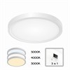 CL738180V Бейсик Белый Св-к Накл. LED 18W*Мульти Citilux (Дания) CL738180V - фото 610569