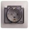 GSL000148 Glossa Розетка 1 гнездо с заземлением, шторками и крышкой IP44, белая, в сборе (уп.10шт.) Systeme Electric (Россия) GSL000148 - фото 610577
