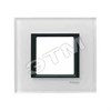 MGU68.002.7C2  РАМКА, 1 МЕСТО, БЕЛОЕ СТЕКЛО UNICA TOP MGU68.002.7C2 - фото 610704