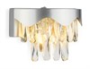 TR5090 SL/CL серебро/прозрачный E14/2 max 40W 260*180*150 Настенный светильник с хрусталем Ambrella Light TR5090 SL/CL - фото 610717