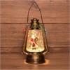 501-066 Фонарь декоративный с эффектом снегопада и подсветкой "Санта Клаус" тепл. бел. NEON-NIGHT  501-066 - фото 610778