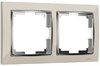 W0021903/WL03-Frame-02-ivory Snabb Рамка на 2 поста, слоновая кость (уп.10шт.) Werkel™ a051659-1 - фото 610871