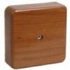 UKO10-075-075-020-K24 КМ41212-05 Коробка распаячная для о/п 75х75х20мм дуб (уп.100шт.) IEK® UKO10-075-075-020-K24 - фото 611135