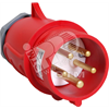 PSN02-016-5 MAGNUM ССИ-015 16А-6ч/200/346-240/415В 3Р+РЕ+N IP44 Вилка переносная (уп.10шт.) IEK® PSN02-016-5 - фото 611155