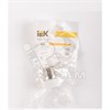 EPR12-01-01-K01 ПР27-14-К02 Переходник пластик, Е27-Е14, белый, индивидуальный пакет (уп.50шт) IEK® EPR12-01-01-K01 - фото 611422
