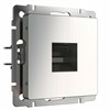 W1181002 Механизм розетки компьютерной RJ45, глянцевый никель (уп.10шт.) Werkel™ a051079-1 - фото 611462