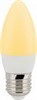 C7LG60ELC Ecola candle LED 6,0W 220V E27 (композит) Лампа св/д золотистая (уп.10/100шт.) C7LG60ELC - фото 612069