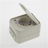 455000 Aqua-TOP Розетка одинарная с заземлением IP44 бежевая (уп.10шт.) Schneider Electric ВЫВЕДЕНА ИЗ АССОРТИМЕНТА 455000 - фото 612226