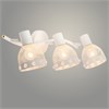 DA6118/3 WH Спот белый 3x60W E14 h185, HN24 (Росток) 988383217 - фото 612235