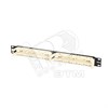 110C-19-100P-1U 110C-19-100P-1U 100 парная кросс-панель 110 типа, 19' 1U (без модулей) Hyperline 15477 - фото 612971