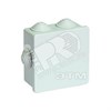 53700 Express Коробка распределительная с 6 кабельными вводами Ø20мм, IP44, 80х80х40мм (уп.20шт.) ДКС (Россия) 53700 - фото 613009