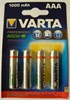 5703.301.404/R03 1000mAh Ni-MH BL4 Professional аккум. Varta заряж. ААА 685530 - фото 613069