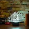СТАРТ 3D Светильник Корабль с эффектом 3D 7 цветов  СТАРТ 3D Светильник Корабль - фото 613619