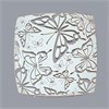 Бабочка Светильник 400x400 белый/глянец/хром 3х60W E27 (Никольский завод) 988018502 - фото 613941
