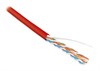 UUTP4-C5E-S24-IN-PVC-RD-305, красный Витая пара UTP 4 пары AWG 24 Cat.5е внутренняя Cu (кор.305м.) Hyperline 42012 - фото 614229