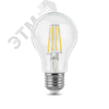 102802206 Black Filament LED А60 6W 630lm 4100К Е27 Лампа светодиодная "груша" (уп.10/40шт.) Gauss 102802206 - фото 614424