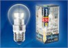 LED-G45P-5W/WW/E27/CL Лампа светодиодная, "шар", прозрачная, теплый белый свет (уп.10шт.) UNIEL LED-G45P-5W/WW/E27/CL - фото 614674