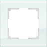 WL01-Frame-01 Favorit Рамка на 1 пост, натуральное стекло (уп.5шт.) Werkel™ ВЫВЕДЕНА ИЗ АССОРТИМЕНТА a031475-1 - фото 614790